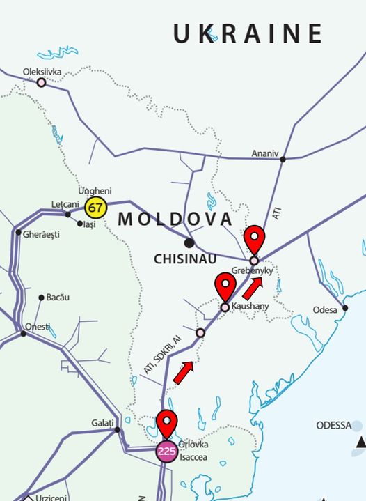 Moldova-Ucraina gaz