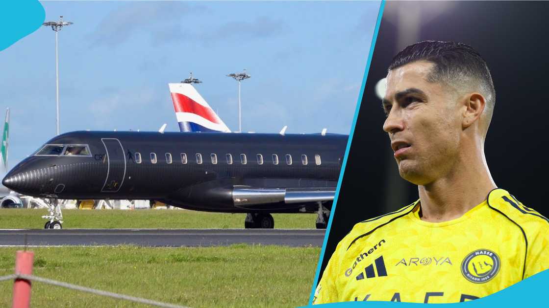 ronaldo avion arabia saudita